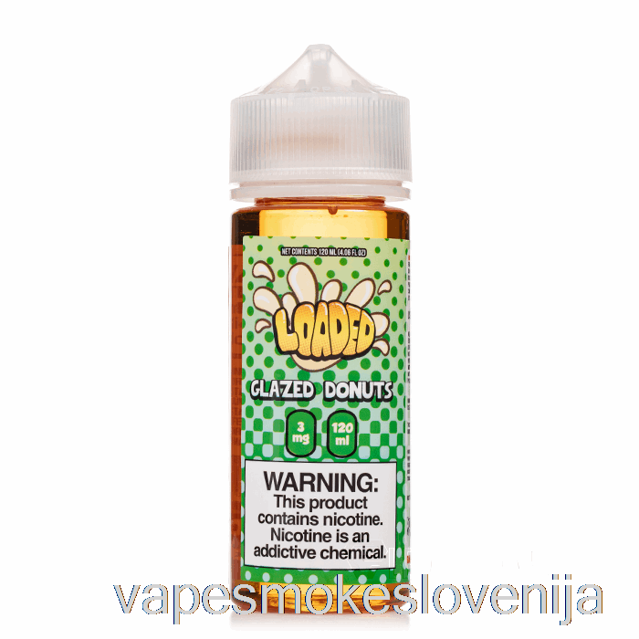 Vape Slovenija Glazirani Krof - Napolnjena E-tekočina - Neusmiljen - 120ml 0mg